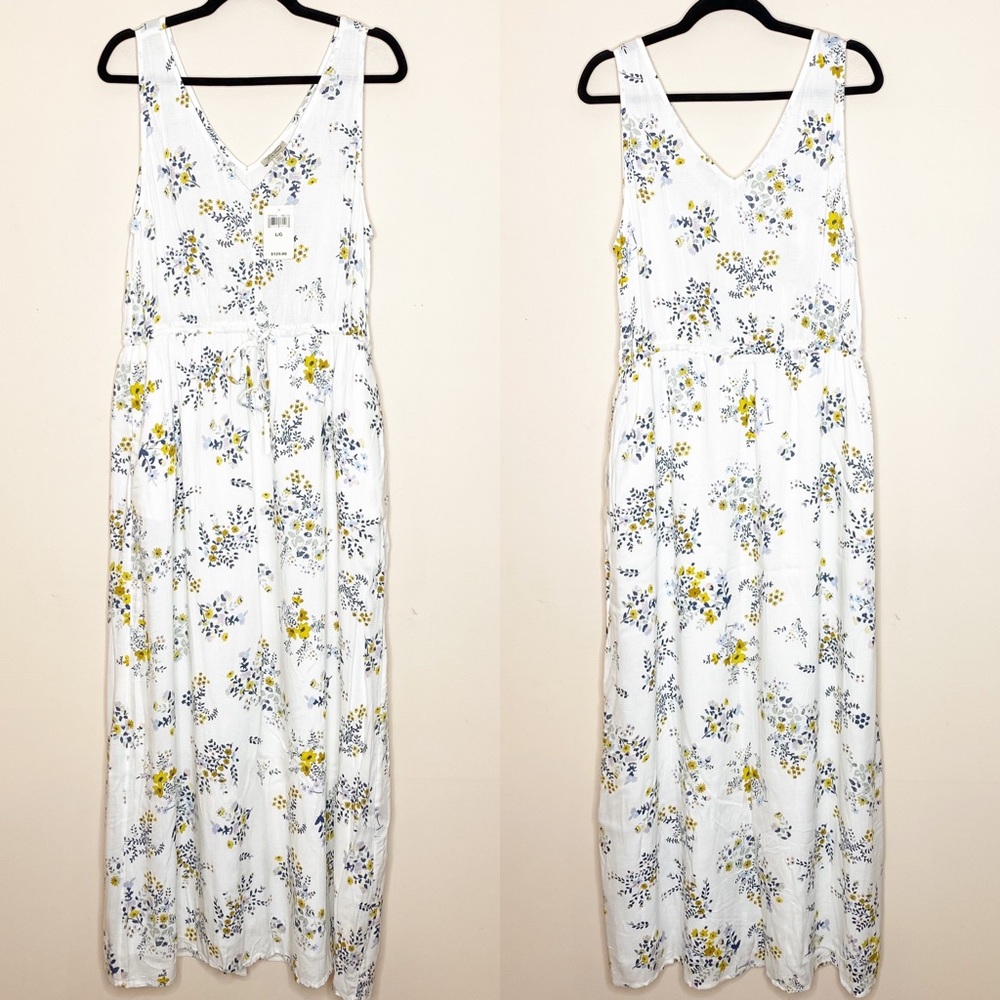 {Lucky Brand} floral maxi dress